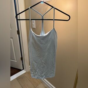 Lulu Lemon size 8 light blue tank. Great condition